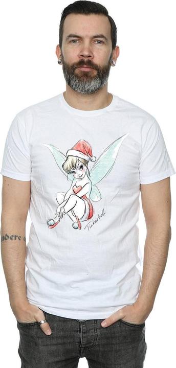 Immagine prodotto Disney Tinkerbell Christmas Fairy Maglietta Uomo (XL)
