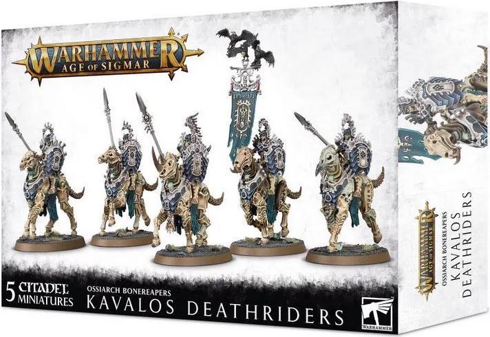 Produktbild Games Workshop Warhammer Age of Sigmar - Ossiarch B. Kavalos Deathriders (Kunststoff)