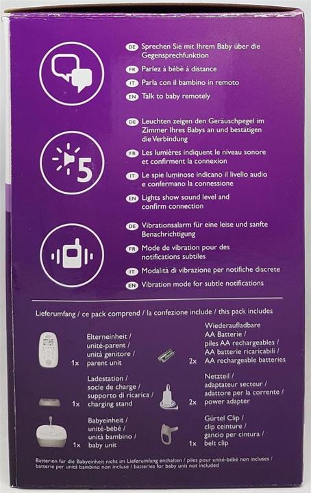 Image du produit Philips Avent Audio Premium (Babyphone Audio, 330 m)