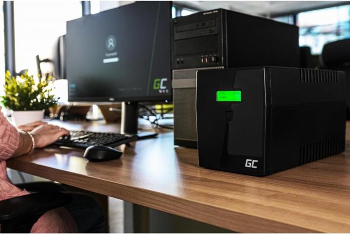 Image du produit GreenCell UPS05 (1200 VA, 2000 W, Double convertisseur en ligne Onduleur)