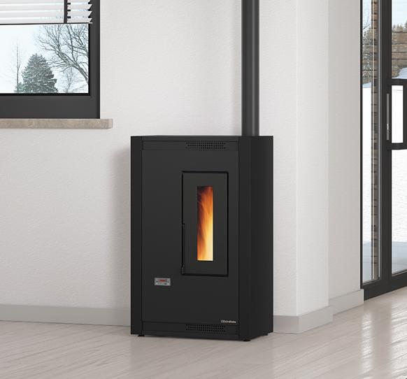 Immagine prodotto Nordica Extraflame La Nordica Luisella stufa Libera installazione Pellet Nero