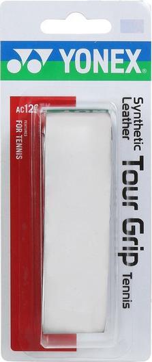 Image du produit Yonex AC 126EX Cuir synthétique Tour Grip blanc