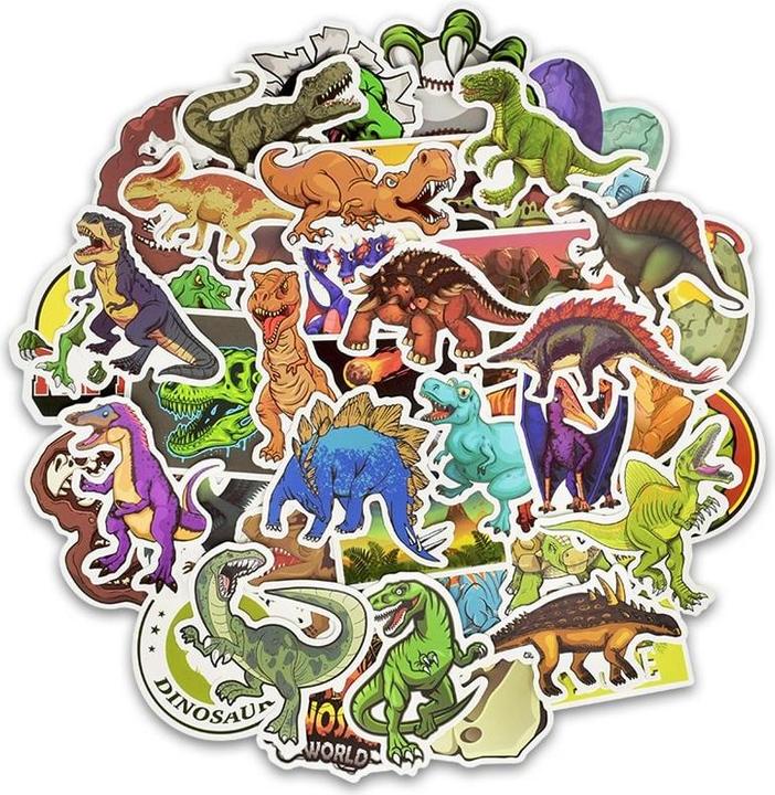 Actual product image JTI Stickers, pack of 50 - Dinosaurs