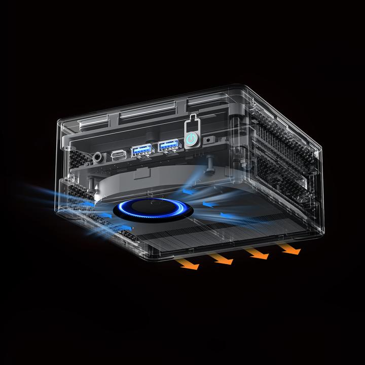 Produktbild Minisforum UM890 Pro (AMD Ryzen 9 8945HS, 64 GB, 1000 GB)