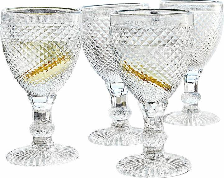 Loberon Glas 4er Set Santerre klar (0.25 l, 4 x)