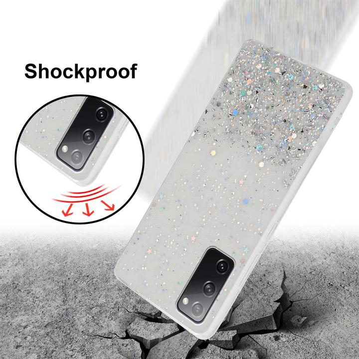 Produktbild Cadorabo TPU Cover funkelnder Glitter (Samsung Galaxy S20 FE)