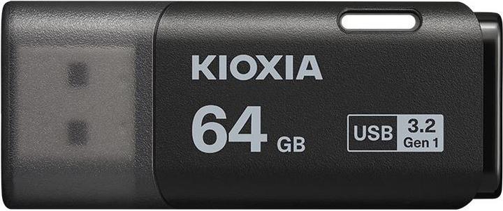 Kioxia USB 3.2 64GB U301 HAYABUSA NEGRO (64 GB, USB-A)