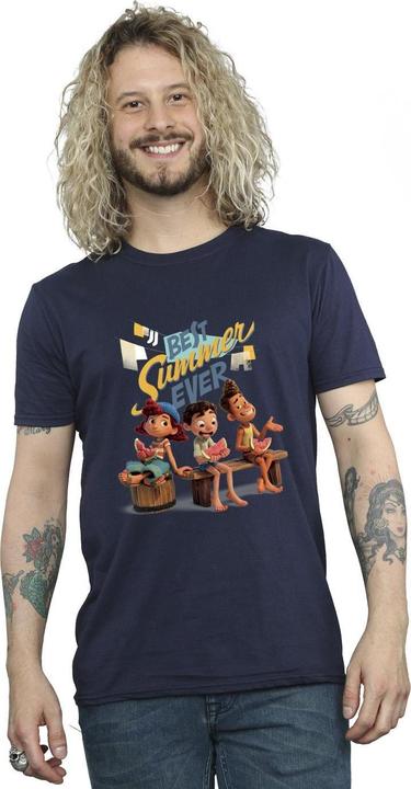 Immagine prodotto Disney Luca Best Summer Ever Maglietta Uomo (L)