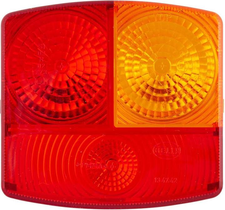 Actual product image Hella 2 light discs right halogen for CASE IH JOHN DEERE LINDE (R10W)