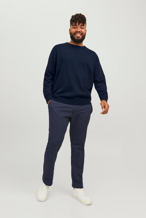 Produktbild Jack & Jones Jjebasic Knit Crew Neck Noos Pls (XXL)