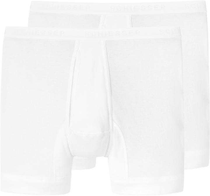 Image du produit Schiesser Lot de 2 slips à fines côtes Original Classics courts (XL, lot de 2)