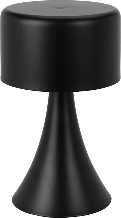 Image du produit H & S Collection Lot de 3 lampes de bureau LED design, noires, à piles, 12 x 21 cm