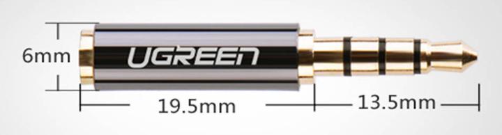 Immagine prodotto Ugreen Jack da 3,5 mm - presa da 2,5 mm (Adattatore jack)
