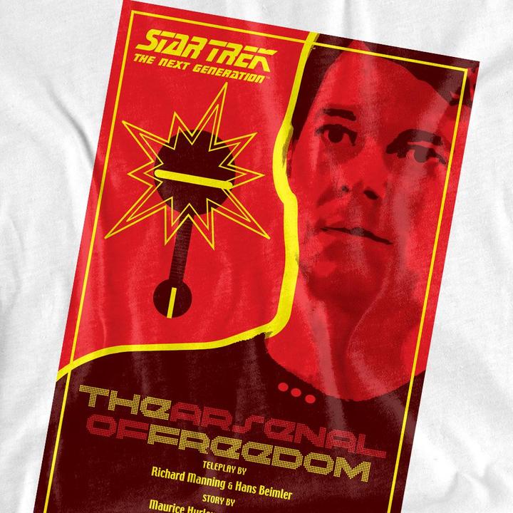Actual product image Unisex Adult The Next Generation Season 1 Episode 21 T-Shirt (L)