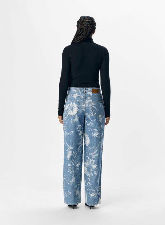 Produktbild Object Print Straight Fit Jeans (S)