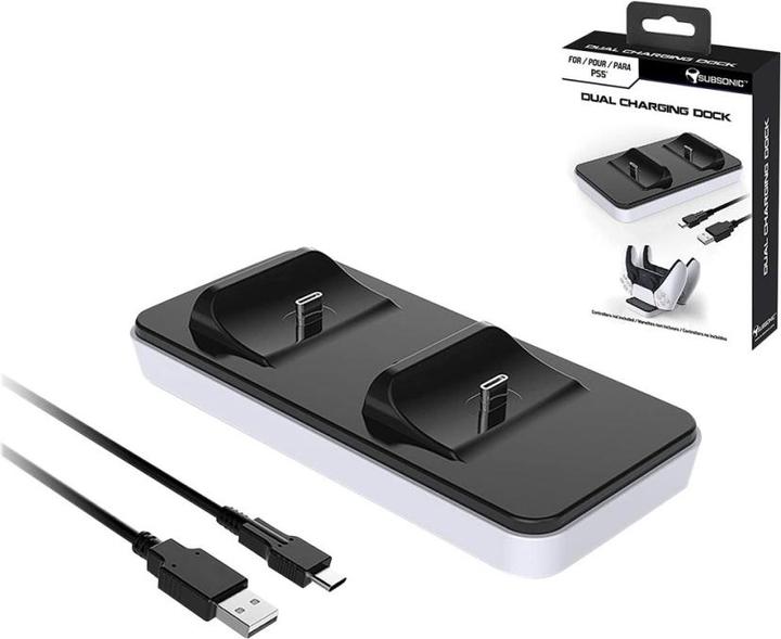 Actual product image Subsonic Dual charging station for PS5 (PS5)