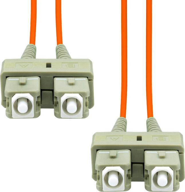 Actual product image ProXtend FO-SCSCOM1D-005 Fiber optic cable 5 m SC/UPC LSZH OM1 Orange (CAT6, 5 m)