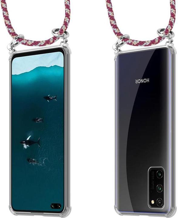 Produktbild Cadorabo TPU Handy Kette SILBER Cover