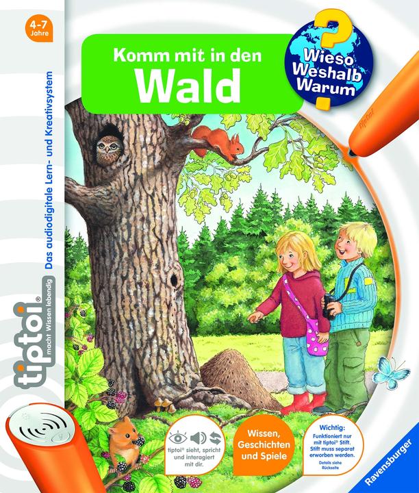 Produktbild tiptoi Komm mit in den Wald (Deutsch, Inka Friese, 2011)