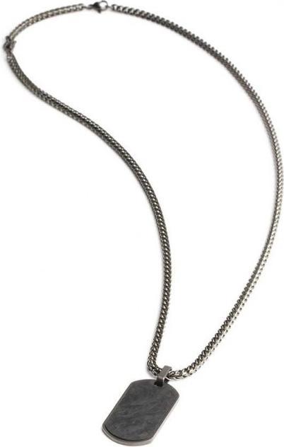 Image du produit Gemini Collier - Pierre Naturelle Carbone- 60+5 cm (MAT BIJOU)