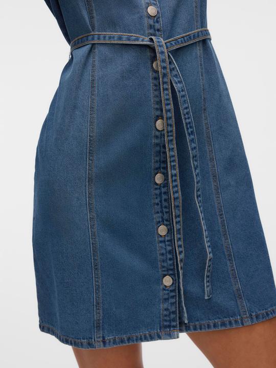 Produktbild Vero Moda Vmjanet Ss V-Neck Short Denim Dress Noos (XS)