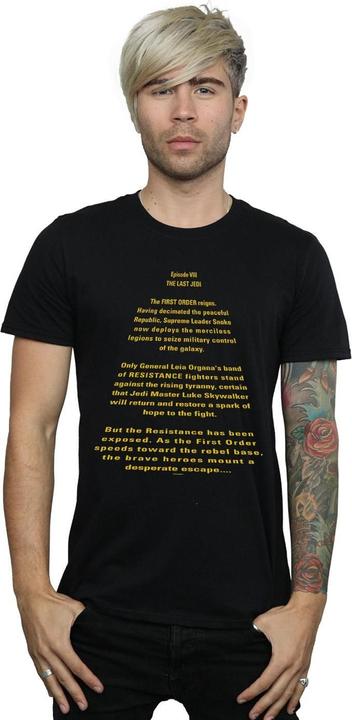 Produktbild Star Wars The Last Jedi Opening Crawl TShirt (M)
