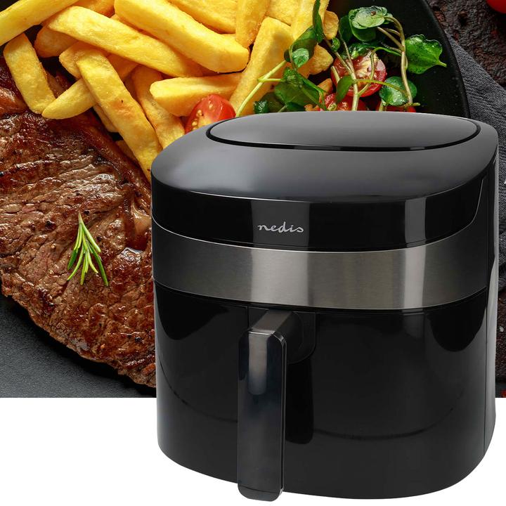 Produktbild Nedis SmartLife Heissluftfritteuse Wi-Fi | 7,2 l | Timer: 240 min | Anzahl voreingestellter Programme: 8 |