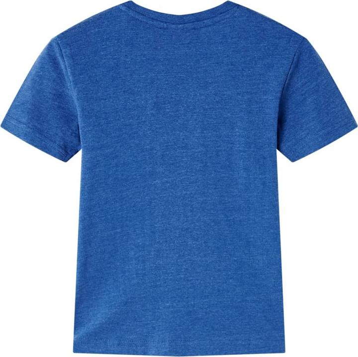 Produktbild VidaXL Kinder-T-Shirt Dunkelblau Melange 116,Material: 80 (116)