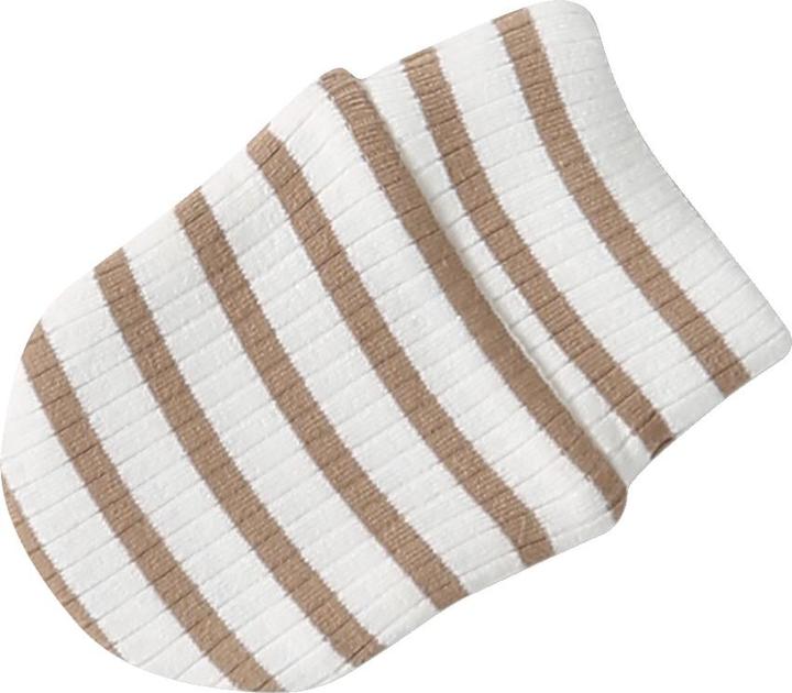 Actual product image Vertbaudet Jungen Baby-Set: Mütze, Fäustlinge, Schühchen & Beutel