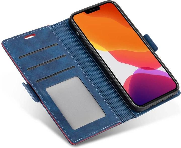 Produktbild N.Bekus iPhone 14 Plus - Flip Case Hülle blau (Apple iPhone 14 Plus)