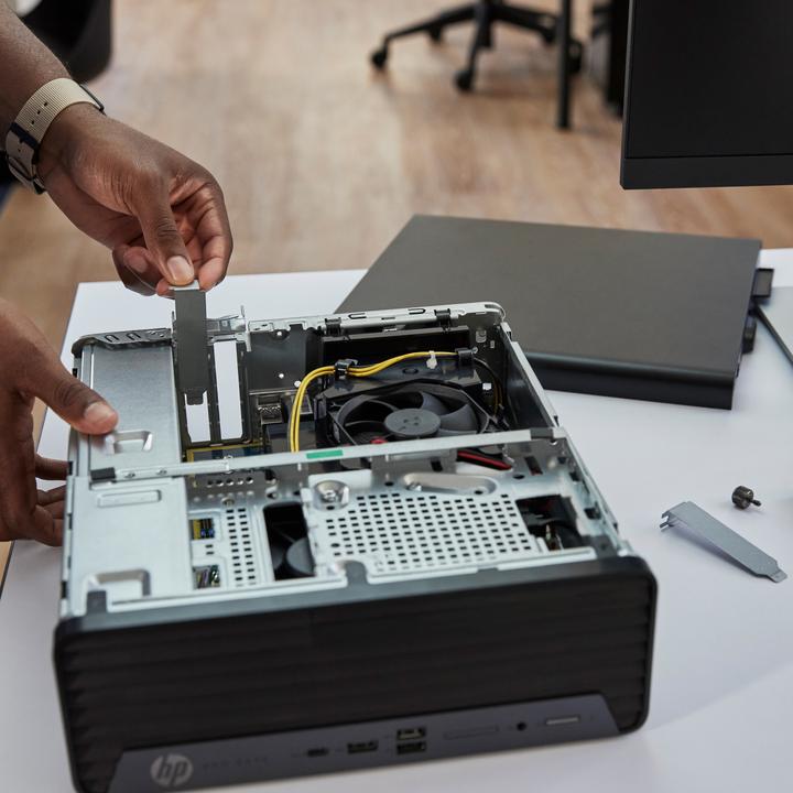 Actual product image HP Pro SFF 400 G9 i513500 8GB/256 PC Int (Intel i5-13500T, 8 GB, 256 GB, UHD Graphics 770)