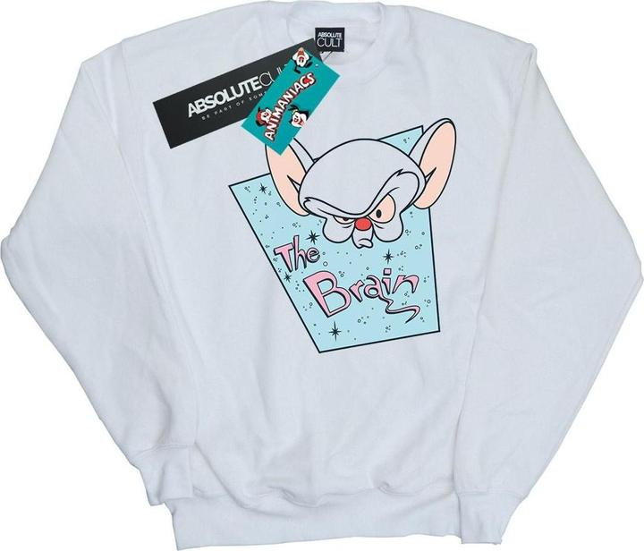 Actual product image Universal Textiles Mens The Brain Mugshot Sweatshirt (M)