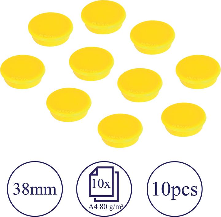 Produktbild Franken Magnet rund (10 x)