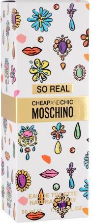 Actual product image Moschino Cheap & Chic So Real Eau De Toilette Spray (Eau de toilette, 50 ml)