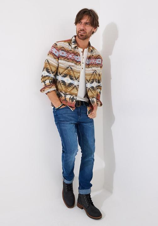 Image du produit Joe Browns Earthy Tone Aztec Long Sleeve Shirt (S)