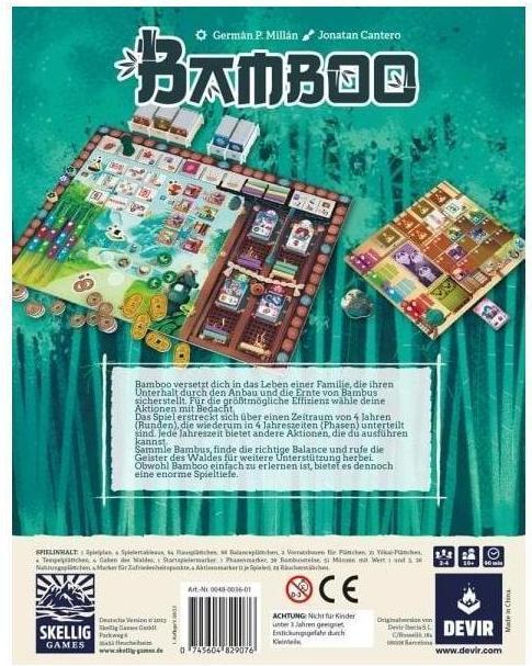 Actual product image Skellig Games Bamboo (German)