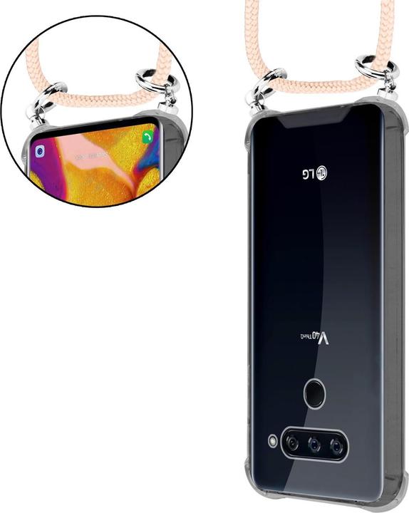 Produktbild Cadorabo TPU Handy Kette SILBER Cover