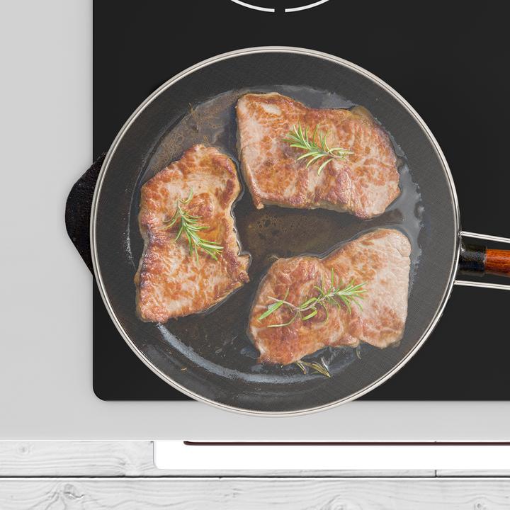 Actual product image Relaxdays Splatter Screen, Pans (50 cm, Metal)