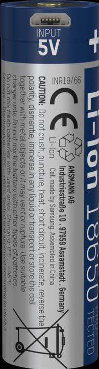 Image du produit Ansmann Li-Ion 18650 (1 pcs, 18650, 2600 mAh)