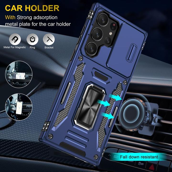 Produktbild Amazon Hülle für Samsung Galaxy S24 Ultra 5G Schutz Handy Case Cover Kamera Etui Bumper (Samsung Galaxy S24 Ultra)