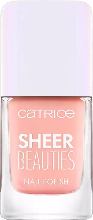 Catrice Sheer Beauties Nail Polish (050 Peach For The Stars, Farblack)