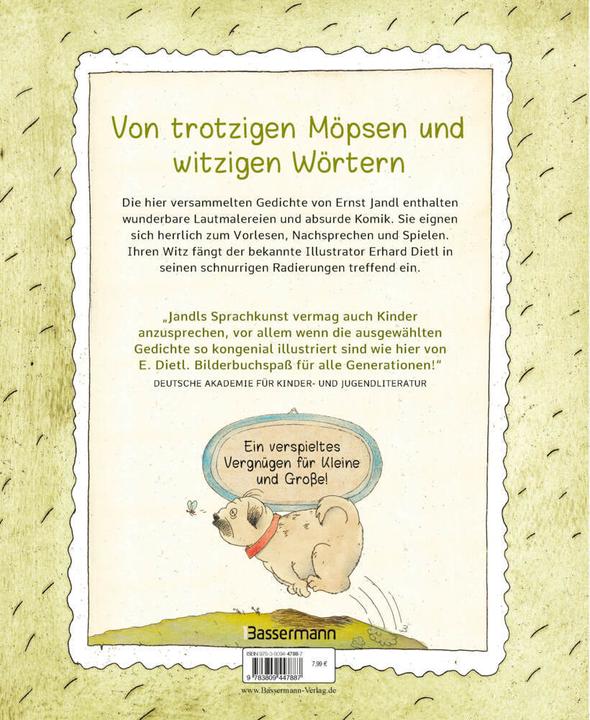 Immagine prodotto Ottos Mops hopst - Gedichte für Kinder ab 5 Jahren (Tedesco, Ernst Jandl, 2023)
