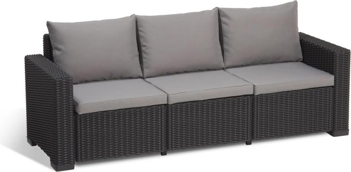 Actual product image Allibert California 3-sofa PC-cl gr 004 std cappuchino 2022