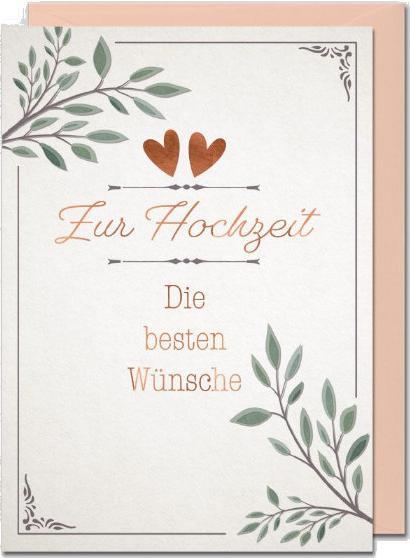 Produktbild Vermählungskarte