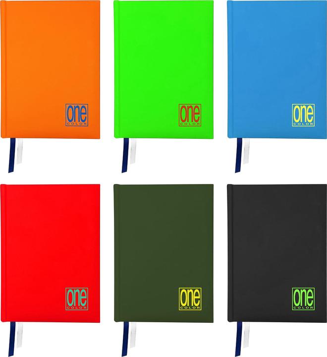 Actual product image Blasetti One Colour Daily Diary Diary 12 Months Non Data CM 13 x 18 8013 (13 x 18 cm, Lined)