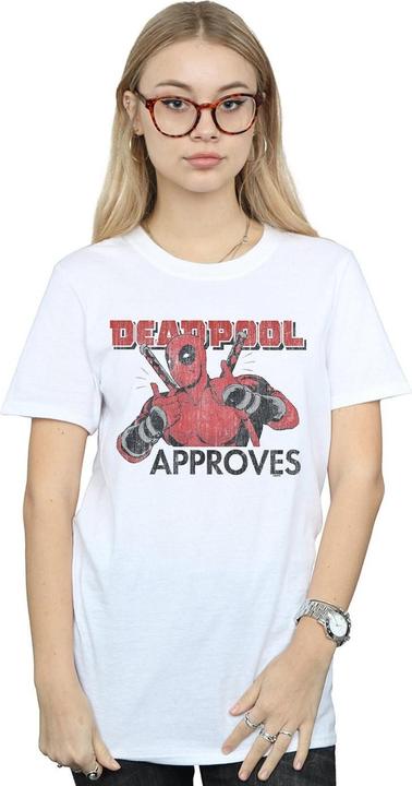 Image du produit - T-shirt DEADPOOL APPROVES - Femme (M)