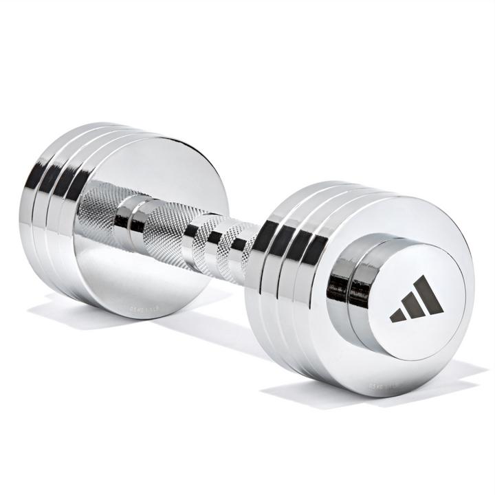 Immagine prodotto adidas Adjustable Chrome Dumbell (1 x 1 kg - 5 kg)