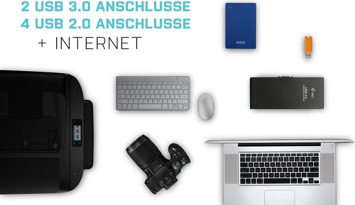 Image du produit i-tec Station d'accueil USB 3.0 double Full HD (USB-B, 2 Ports)