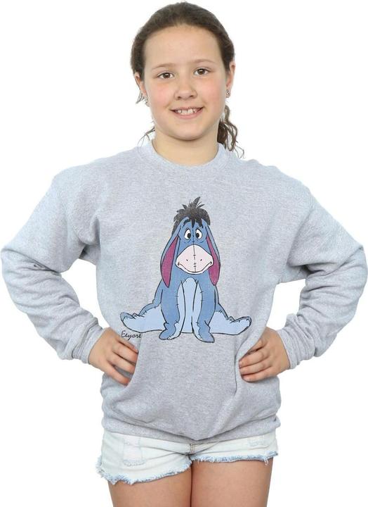 Actual product image Winnie the Pooh Girls Classic Eeyore Sweatshirt (128)
