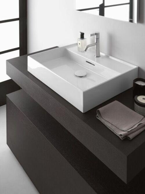Image du produit Laufen Lavabo KARTELL 500x460mm avec meuble 1 HL-exécution we ma (460 mm, 500 mm)